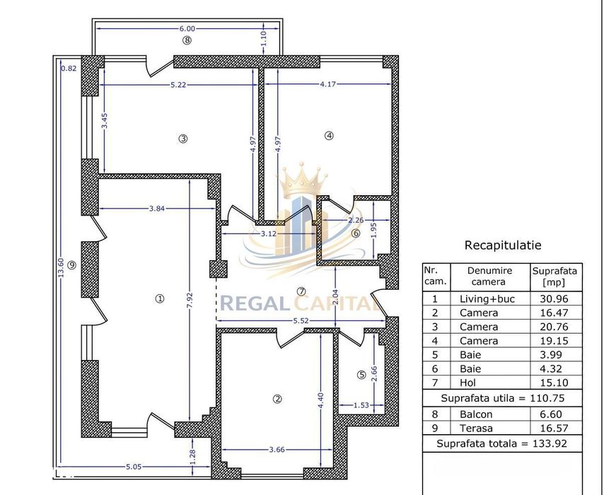 Penthouse / Apartament 4 Camere Lux | Sisești | Terasă 16mp | Bloc2025
