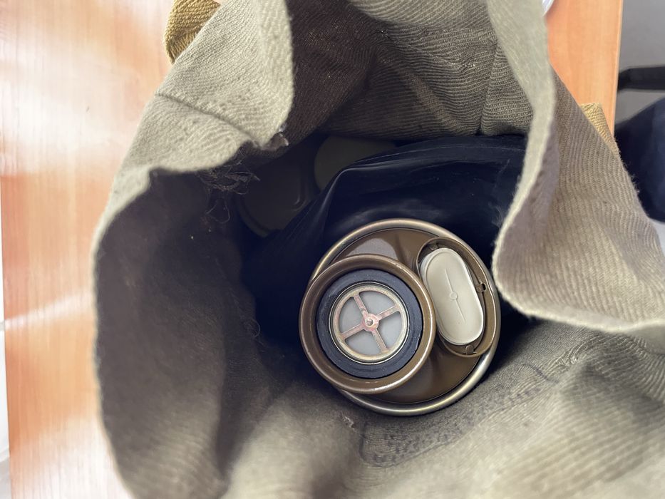 Пълен комплект противогаз ГП-5 (черен или бял)