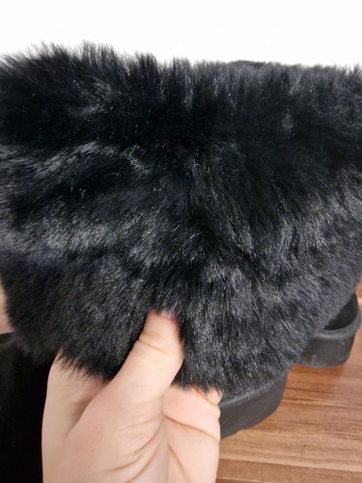 Ghete dama tip ugg negre