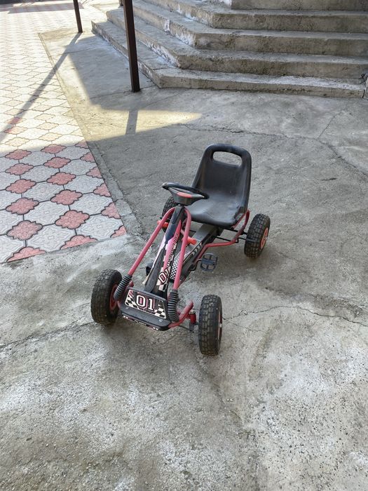 Веломобиль детский Full Ahead 01 (Надувные колеса)