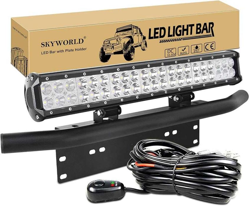 Led bar 52 cm, braket si cablaj