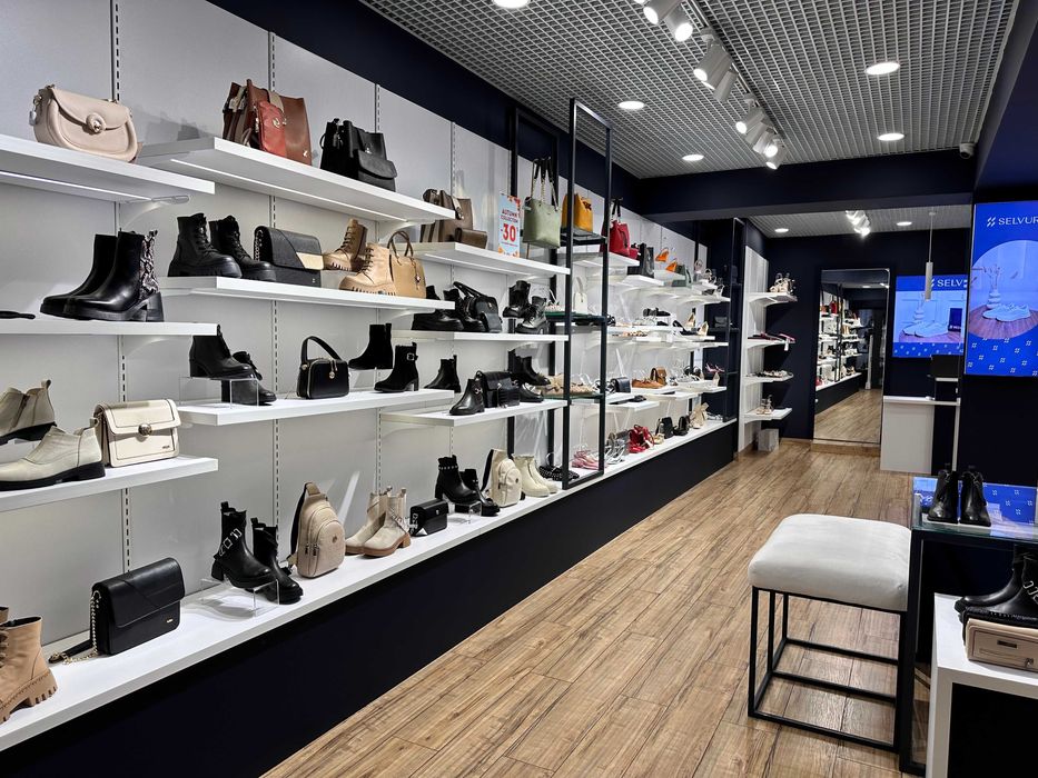 Готовая мебель для магазина обуви | Oyoq kiyim do'koni uchun mebel