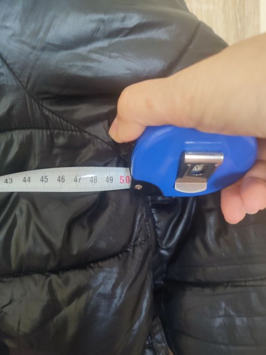 Черна топла шуба