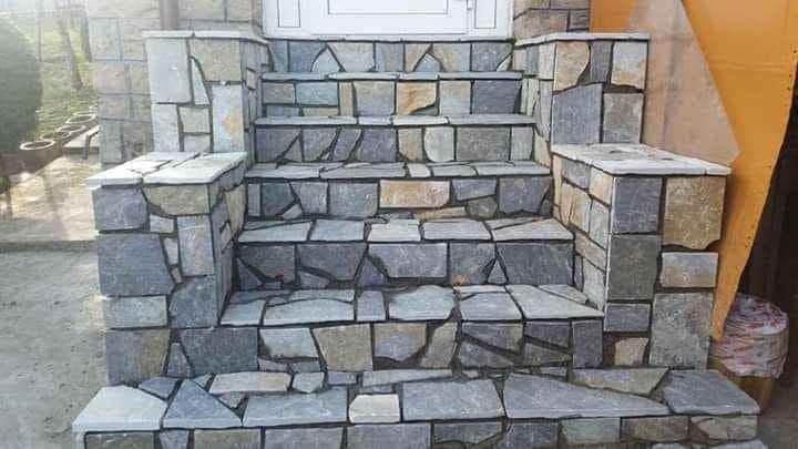 Piatra naturala de munte de Grecia 100%. Lucrez în toată Țara