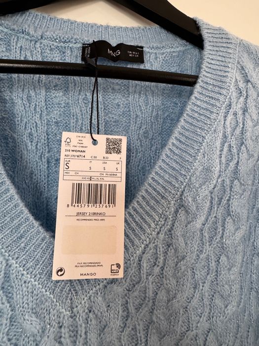 Нов пуловер Манго/Mango размер S