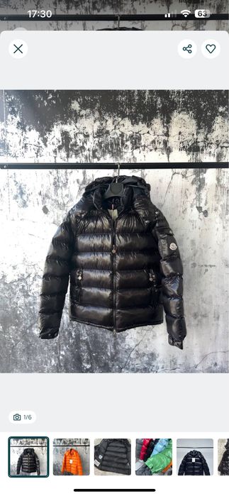 Geaca barbat negru/orange -  Size 6