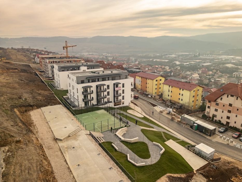 Apartament cu 2 camere cu terasa generoasa, complex rezidential nou