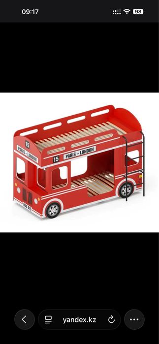 Кровать автобус 190 на 100