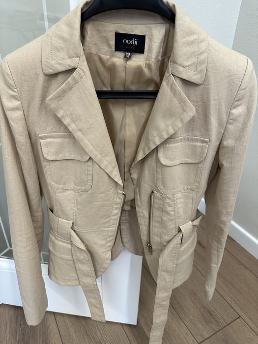 Пиджак новая из льна