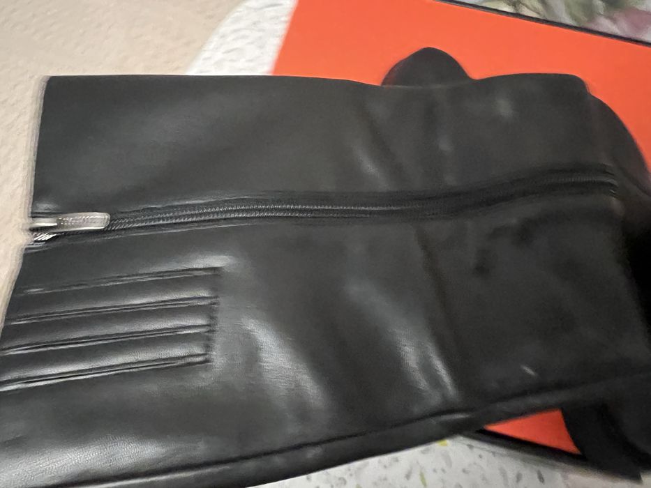 Cizme GRYXX negre, piele naturala de vitel, marimea 37