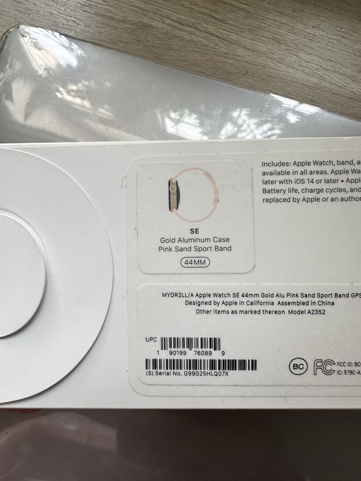 Apple watch SE 44mm 98%
