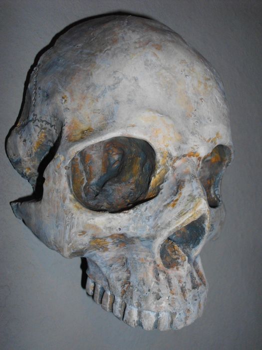 Череп. Подарок на Хэллоуин. Сувенир