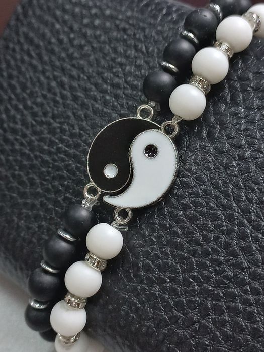 Браслет для пары Инь и Ян