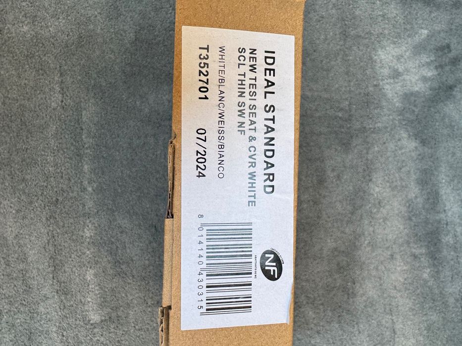 Vand capac slim softclose toaleta / WC NOU IdealStandard NEW TESI ( T352701)