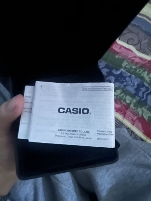 Casio новые мужские часы