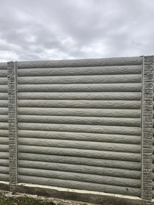 Gard beton armat placa,stalp