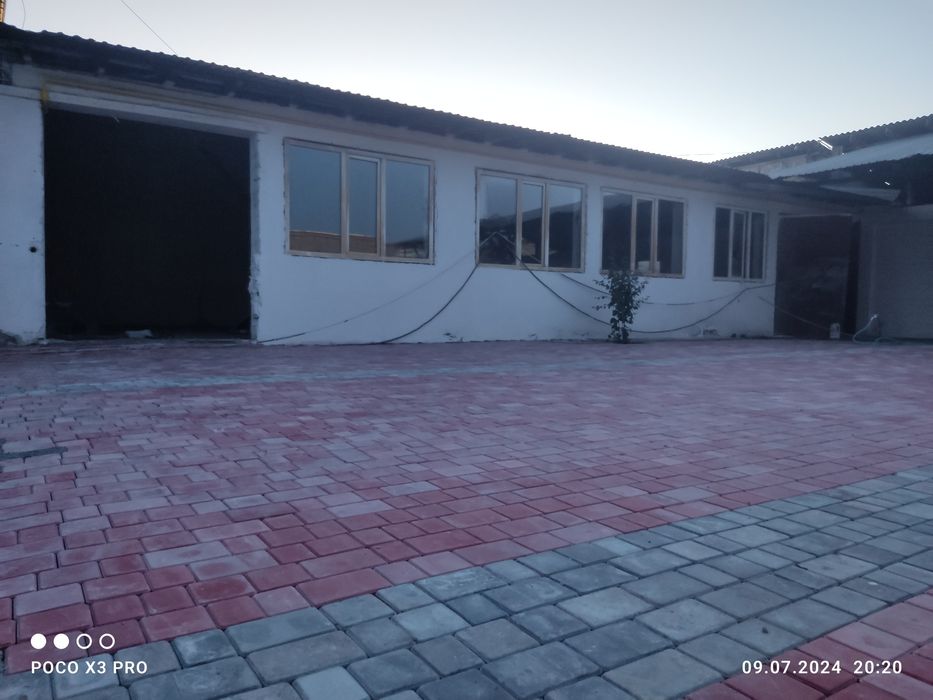 Noturar ishlab chiqazish uchun joy skladga ham beriladiga maydoni 300m