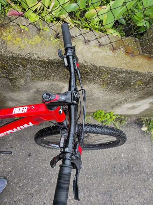 Мекица 27.5 цола М размер Въздушен Шок 27скорости Shimano  B-twin  Rockrider 540