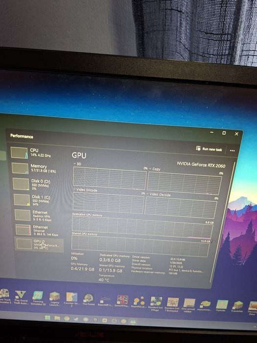 PC gaming i5 rtx2060