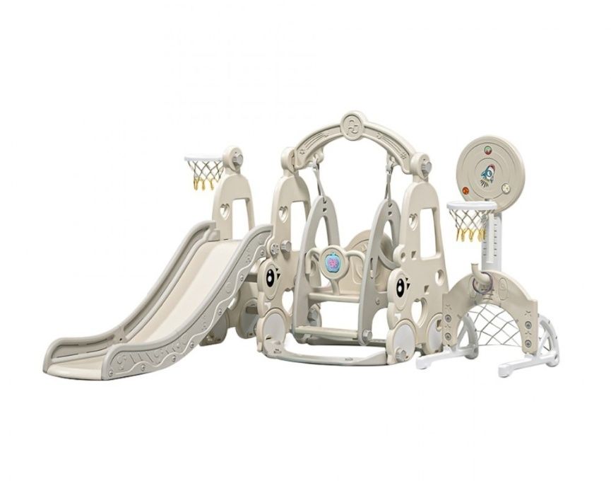 Пързалка с Люлка 6в1 Lunar  7в1 Playground