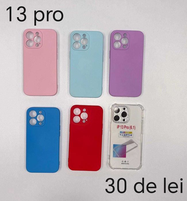 Folie, Husa, Incarcator, Cablu iPhone 13 Pro - Montaj gratuit folie