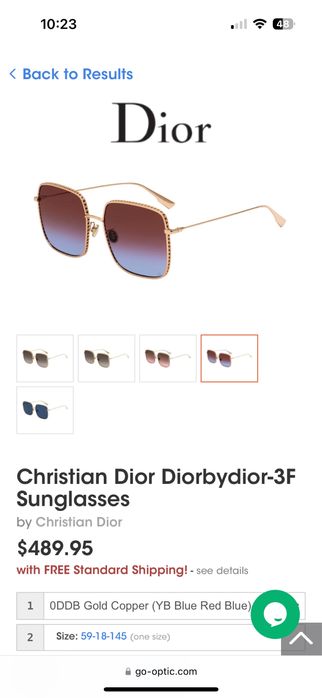 Дамски очила DIOR