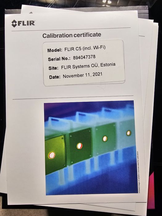 Термокамера Flir. Flir C5