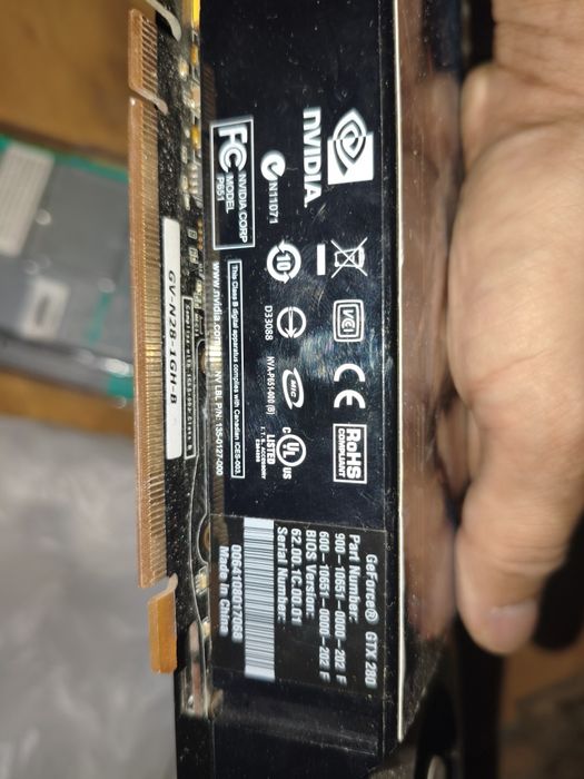Видеокарта GTX 280