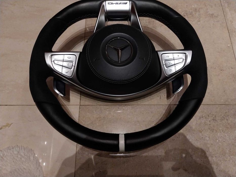 Mercedes волан с ВИБРАЦИЯ AMG Perfornance- W222 * W213 *W166 *W205