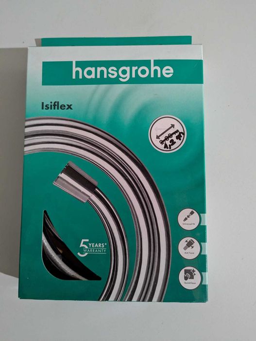 Furtun dus Hansgrohe Isiflex 1.2 metri