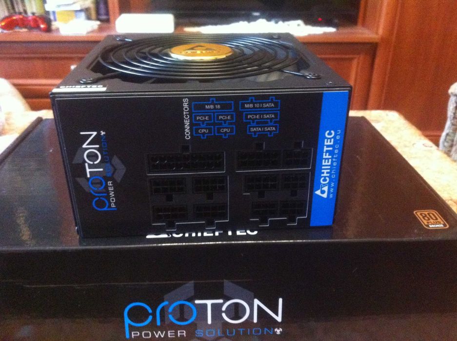 Захранване за компютър Chieftec proton 850w 80+ Bronze