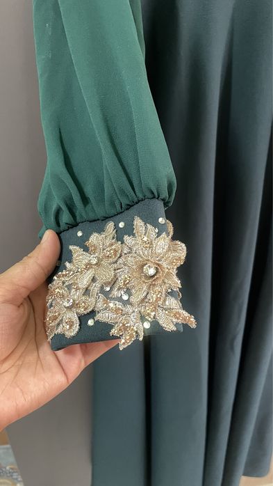 Платье в пол сшитое на заказ