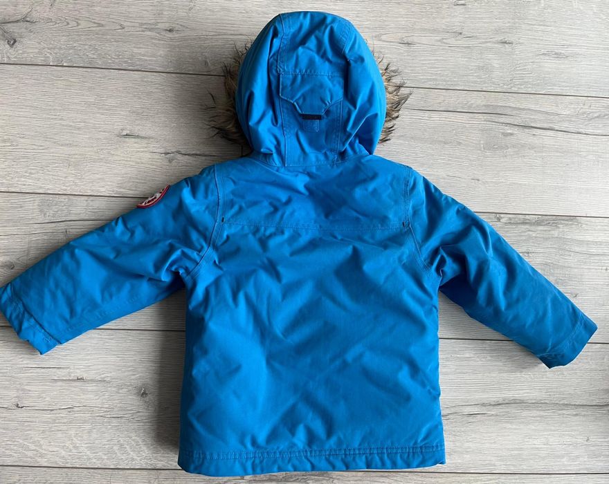 Geacă Parka Iarnă Impermeabilă Drumeție pe zăpadă SH500 WARM Albastru