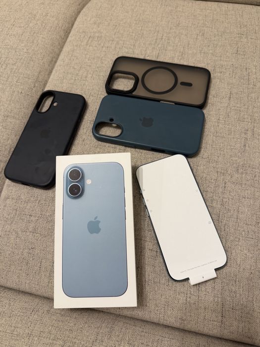 iphone 16 teal de 512gb in stare perfecta, ca NOU