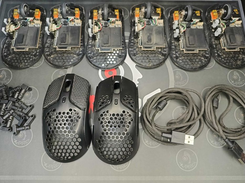 Ремонт мышек HyperX Hust, Zowie, Logitech, Razer, SteelSeries т.д