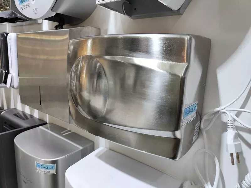 Сушилка фен для рук металлик