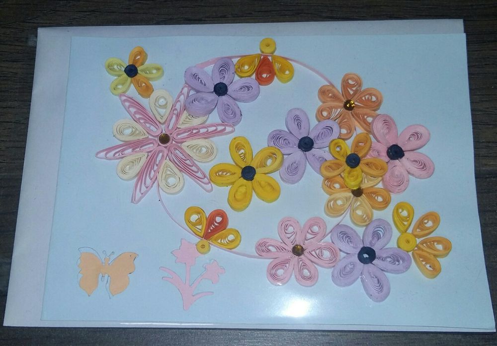 Квилинг картички