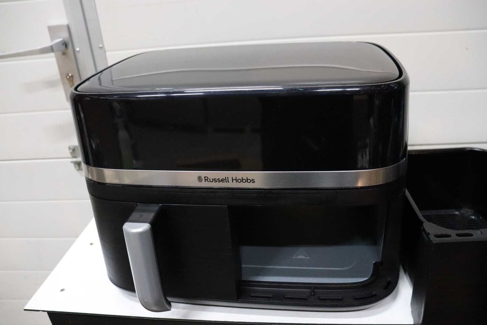 Фритюрник с горещ въздух Russell Hobbs SatisFry 27681-56, 2 отделения, 9 л, бърз, с горещ въздух [2 отделения по 4,5 литра всяко, много тиха работа
