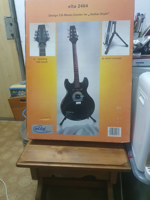 Ретро CD музикална система КИТАРА  elta 2464