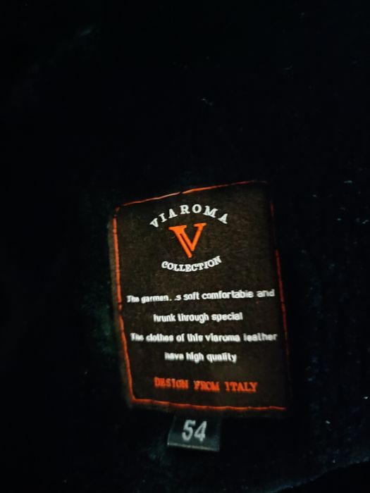 Кожаная мужская дубленка