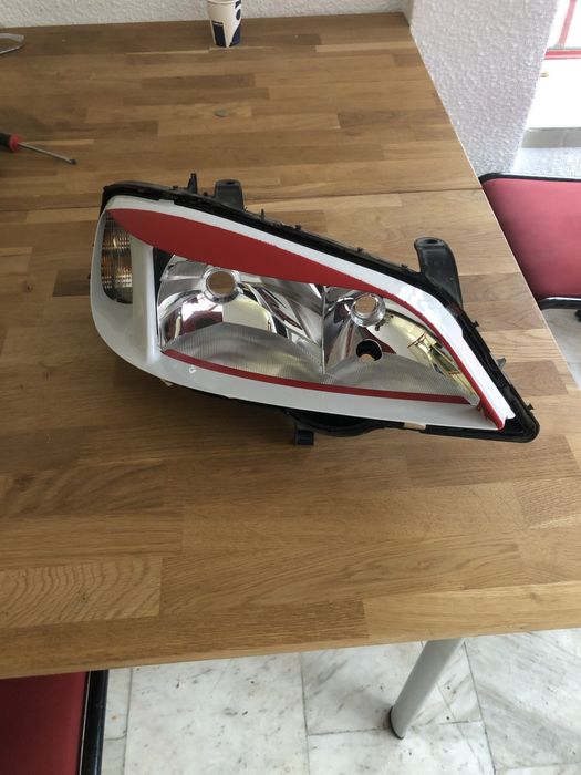 Custom фарове опел астра Г , opel astra