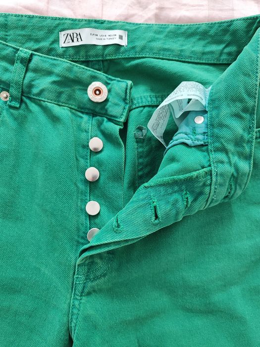 Blugi verzi ZARA