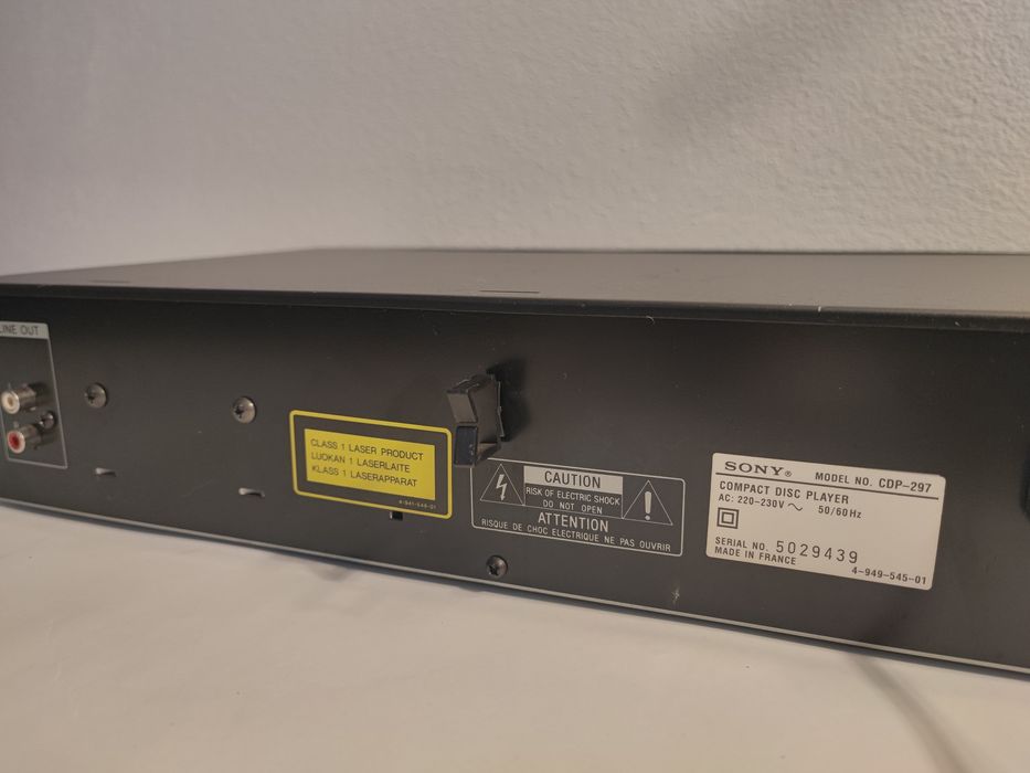 CD player Sony CDP 297 cu telecomanda originala