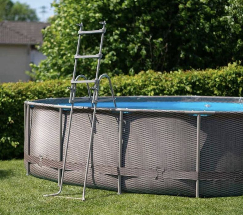 Vând piscină Summer Waves cu cadru metalic, Ø 457 ×107