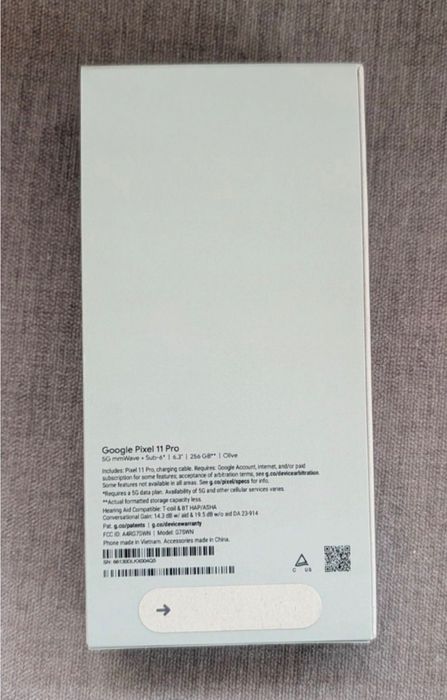Новый GOOGLE PIXEL 11 PRO Оливковый 256GB