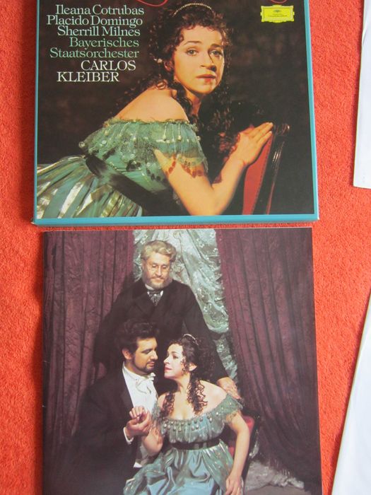 vinil rar La Traviata Verdi Ileana Cotrubas, Placido Domingo 1977