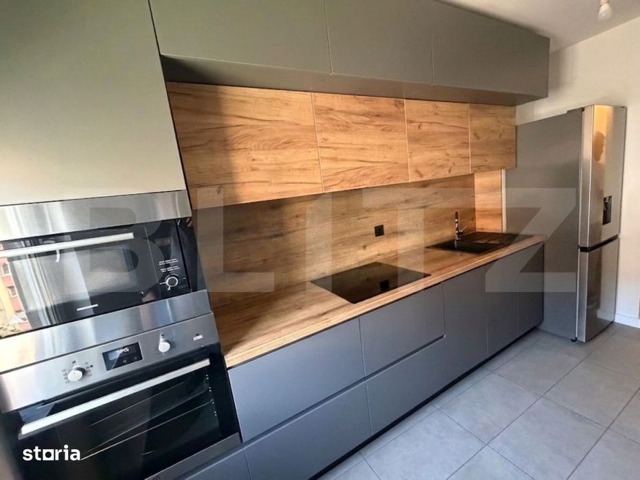 Apartament spatios cu 4 camere, decomandat, complet mobilat si renova