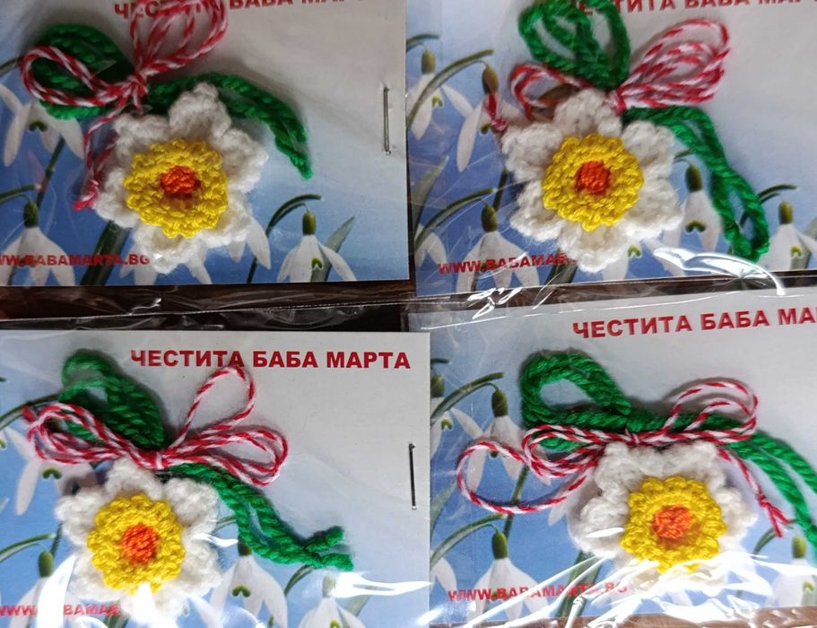 Мартеници, традиционни. Ръчно изработени, на едро от производител.