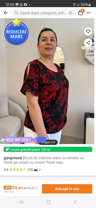 Bluza dama marime 56