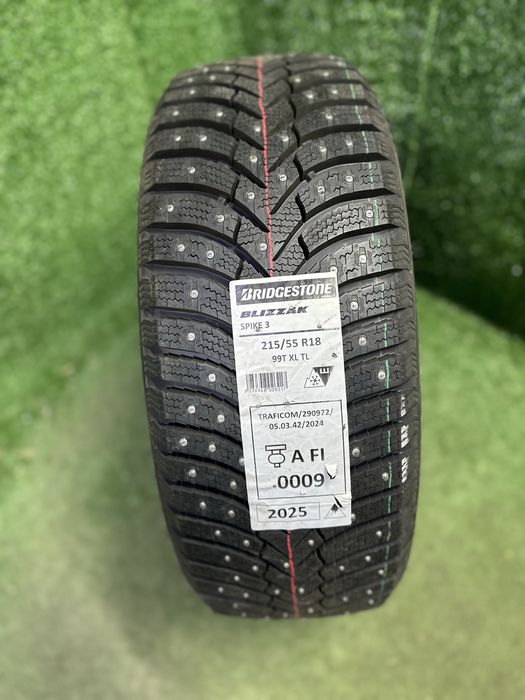 215/55r18 c шипами и лепушка